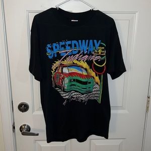 Mens vintage motor sports T-shirt size large